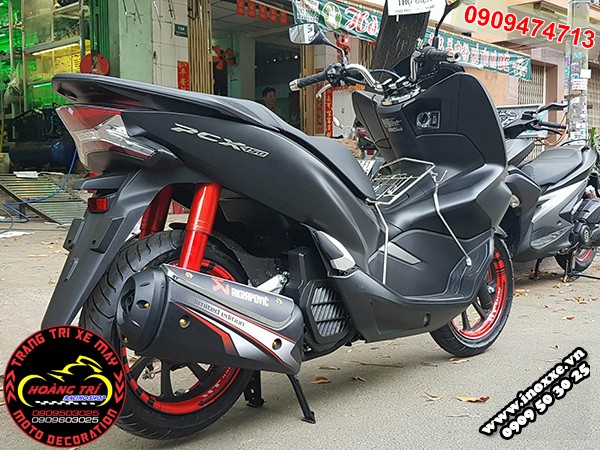 Ốp pô Sh 300i độ PCX 2018